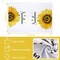 4 Pcs Sunflower Kitchen Towels Spring Summer Flower Floral Sea Beach Lemon Kitchen Hand Dish Towels Fast Drying Decor for Cooking(Yellow,Sunflower)
